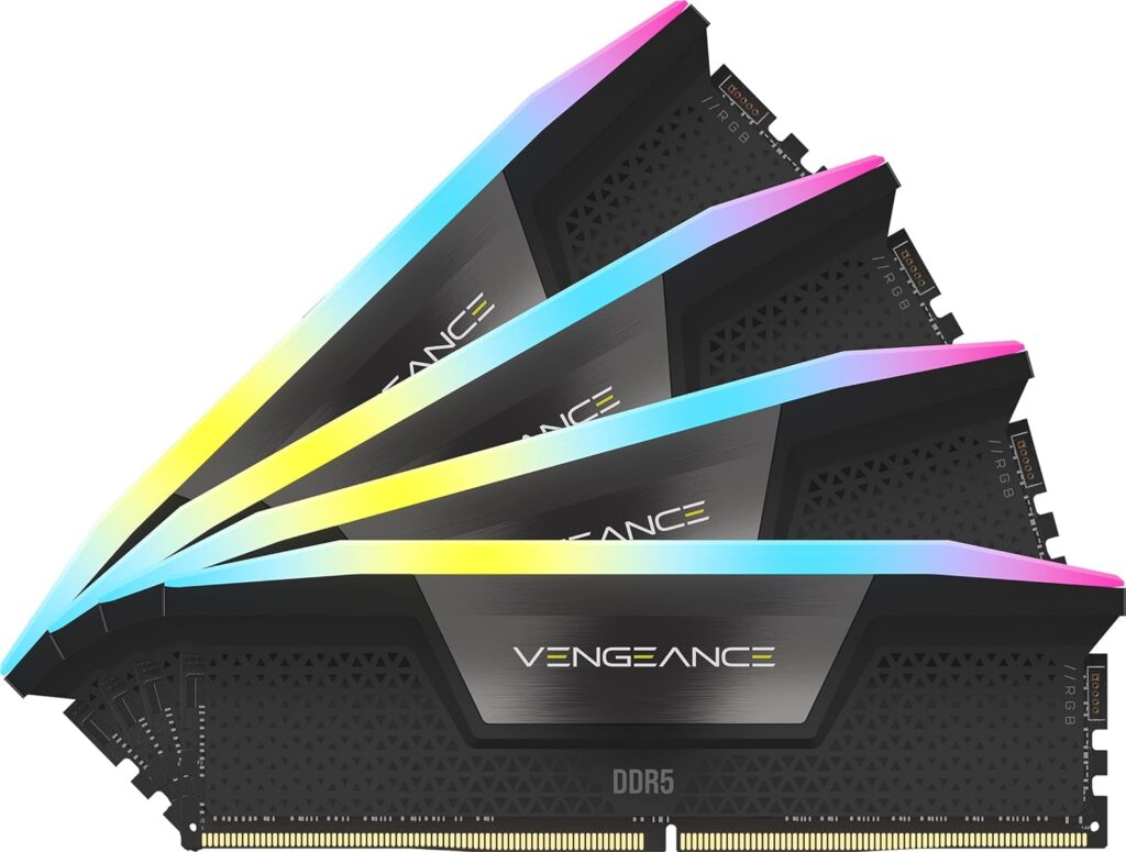 Corsair Vengeance RGB DDR5 RAM 64GB (4x16GB) 6200MHz
