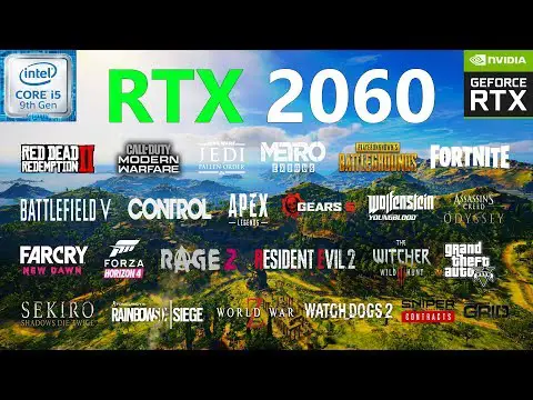 RTX 2060 6GB Test in 25 Games