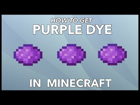 Minecraft Purple Dye: How to Get Purple Dye In Minecraft?