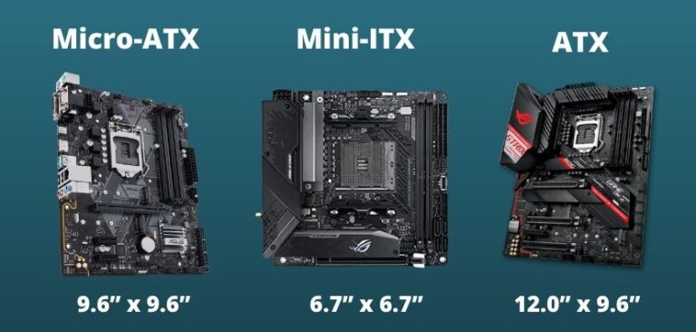 Micro-ATX vs Mini-ITX vs ATX