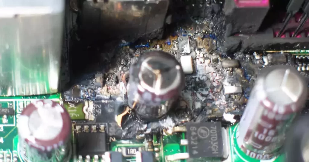 overheating motherboard