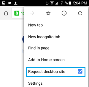 desktop mode on your mobile