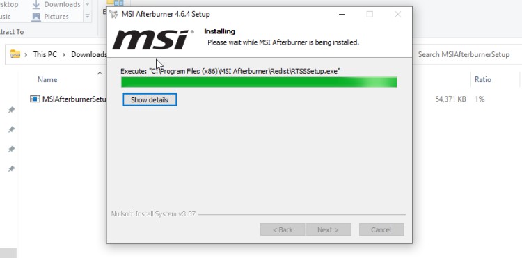 Download and Install MSI Afterburner
