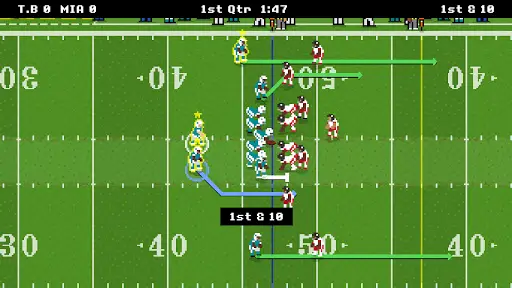 Gameplay of Retro Bowl Unblocked 911