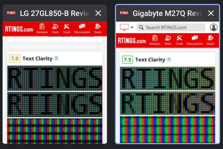 How RGB and BGR Subpixel Layouts Work