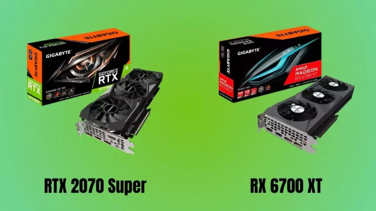 RTX 2070 Super vs RX 6700 XT