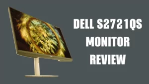 Dell S2721QS Monitor Review