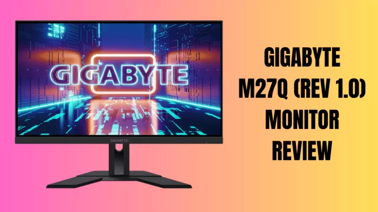 Gigabyte M27Q (rev 1.0) Review